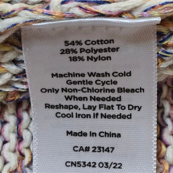 Talbots Marl Mock Neck‎ Shell Sweater Vest Size Large New! - Picture 6 of 7